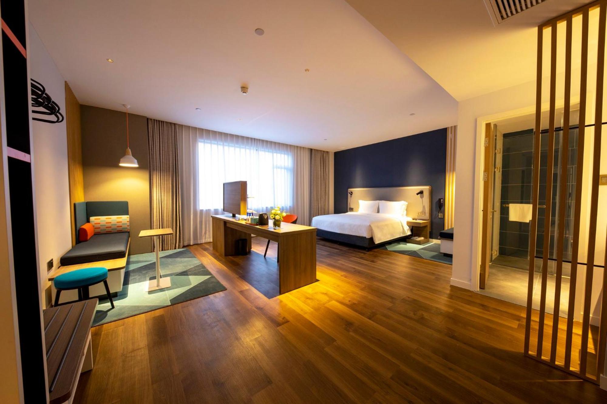 Holiday Inn Express Shanghai Jiading New City By Ihg Zewnętrze zdjęcie