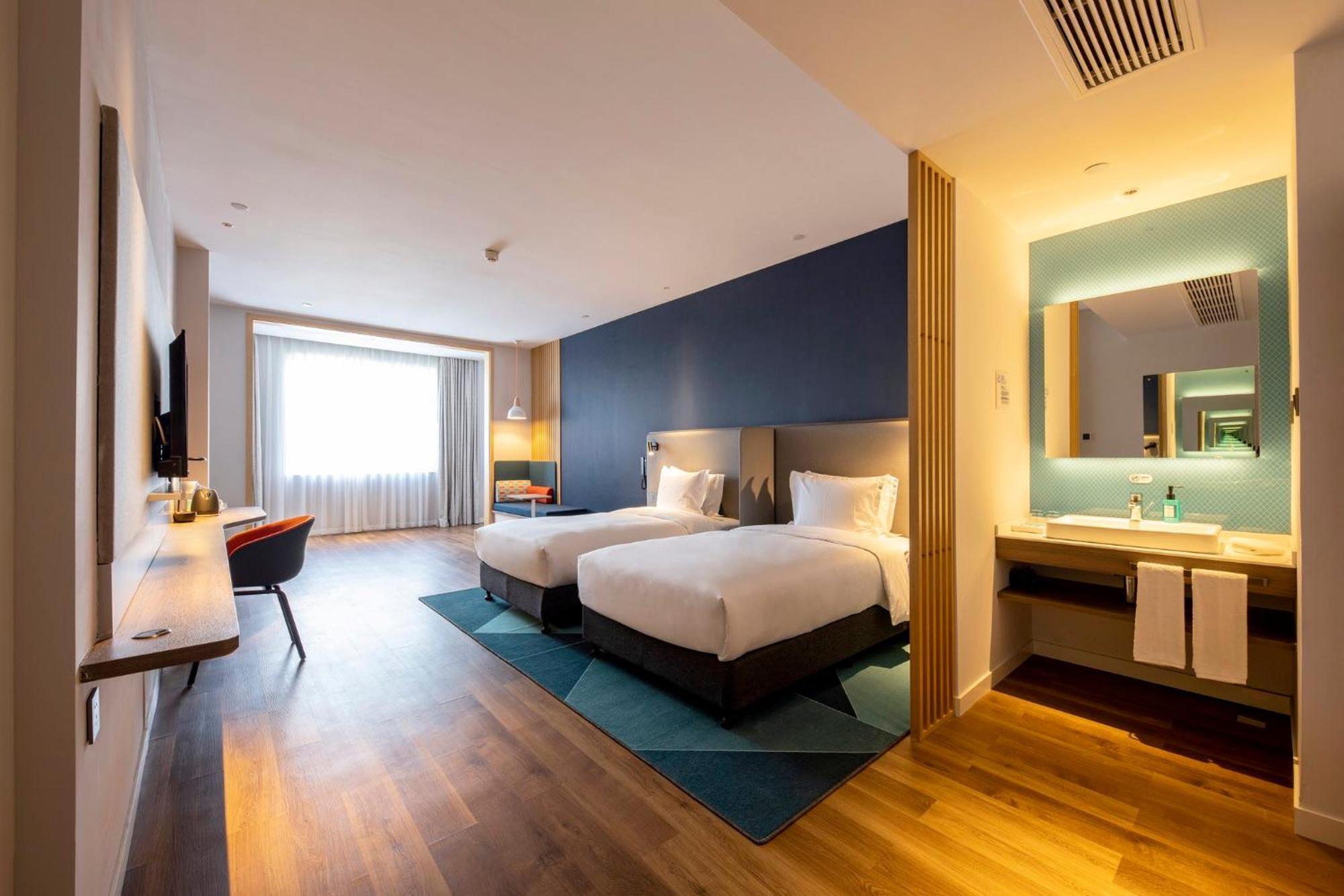Holiday Inn Express Shanghai Jiading New City By Ihg Zewnętrze zdjęcie