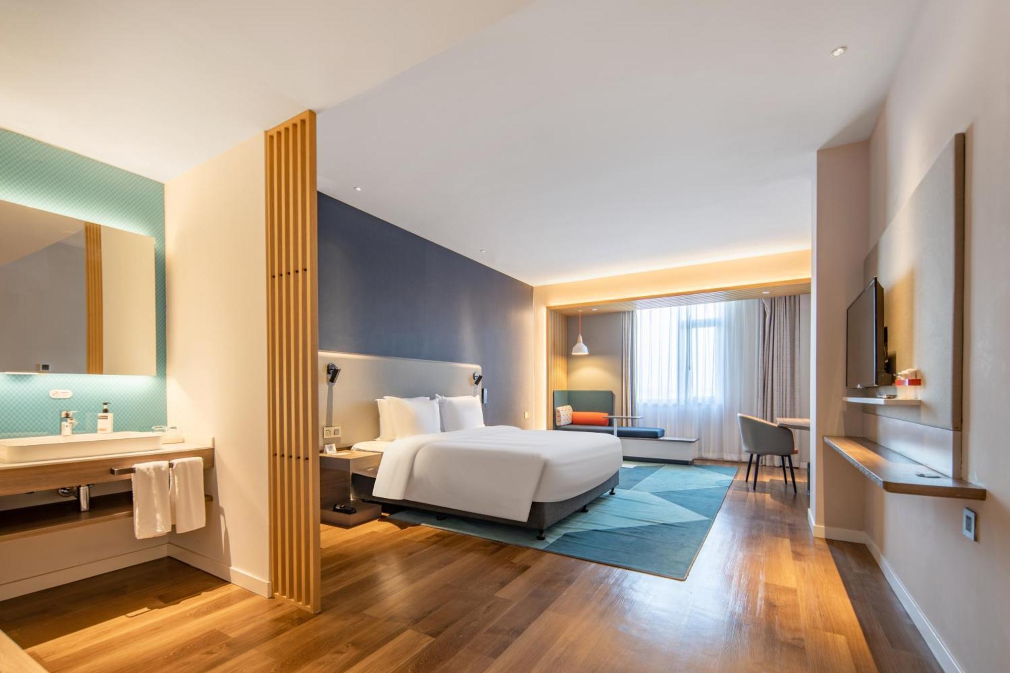 Holiday Inn Express Shanghai Jiading New City By Ihg Zewnętrze zdjęcie